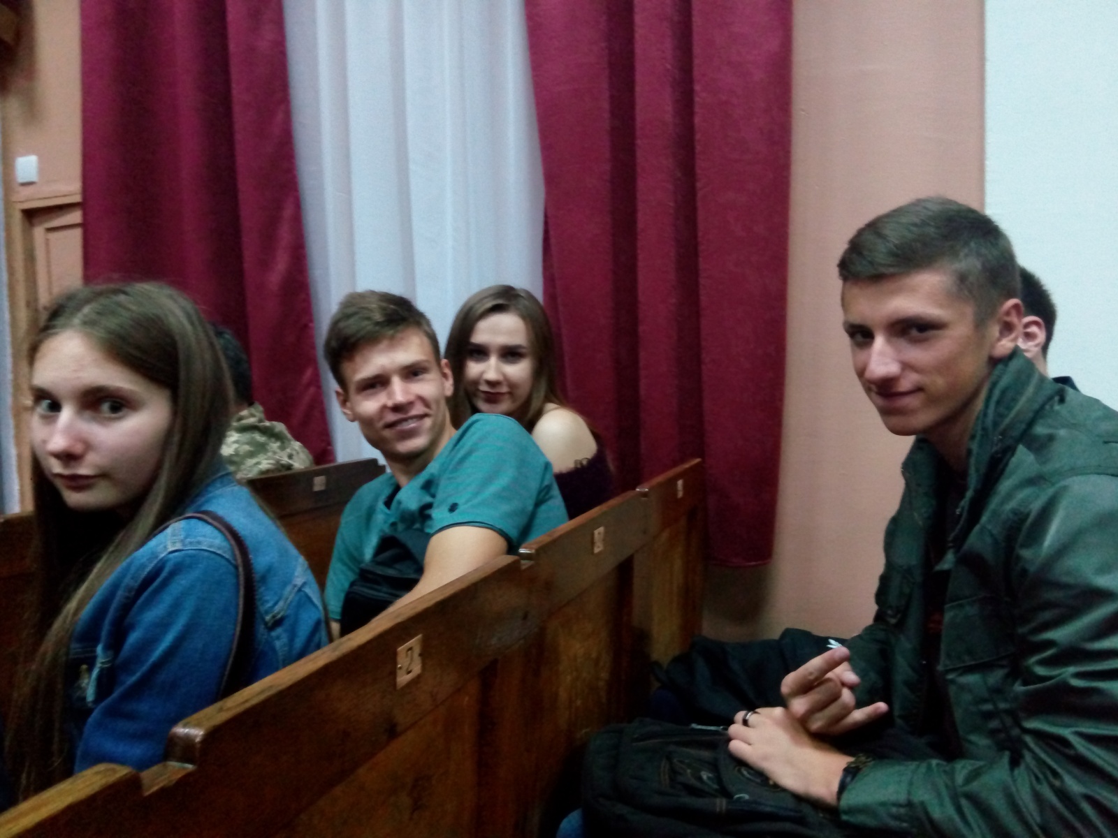 Знайомство першокурсників з адміністрацією університету