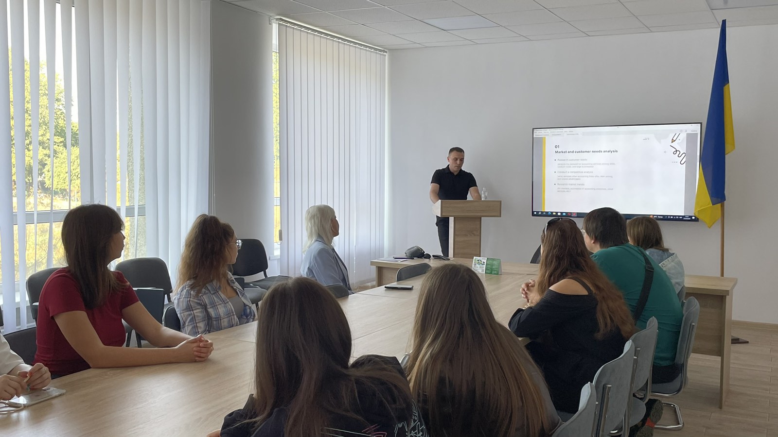 Бінарна лекція з дисципліни «Маркетинг» за участі стейкхолдера-практика