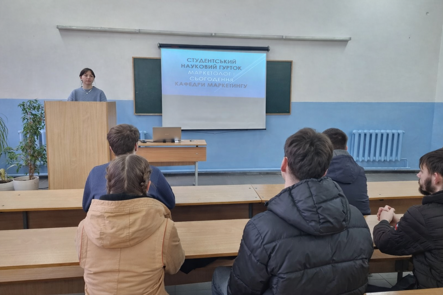 СТУДЕНТСЬКИЙ НАУКОВИЙ ГУРТОК КАФЕДРИ МАРКЕТИНГУ: ЧЕРГОВЕ ЗАСІДАННЯ